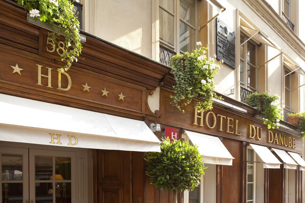 Hotel Du Danube Saint Germain Paris Exterior foto